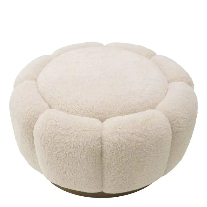 Taburet Ottoman Inger Brisbane Cream 116621, Eichholtz