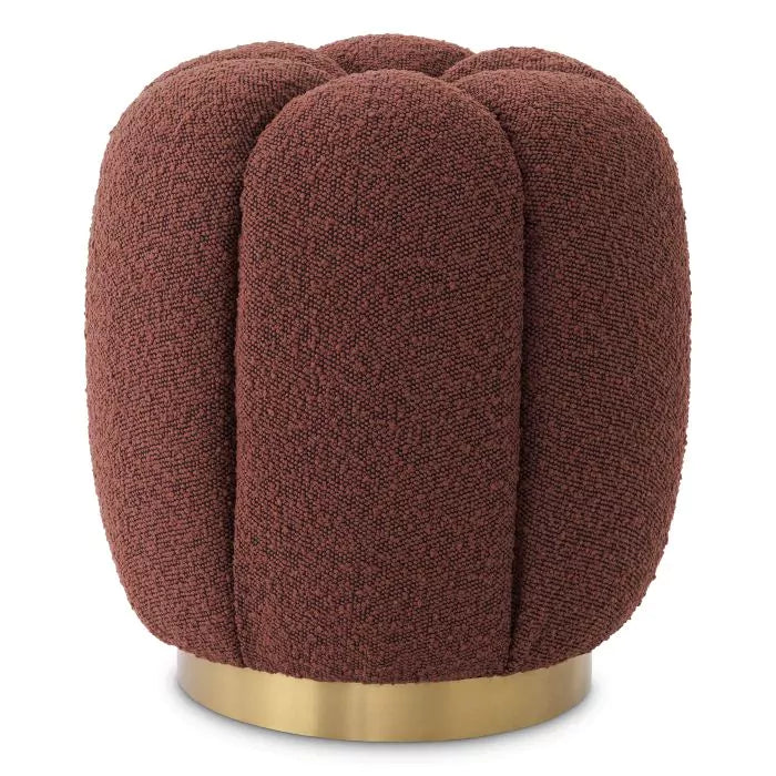 Taburet Orchanic Boucle Rouge 117110, Eichholtz