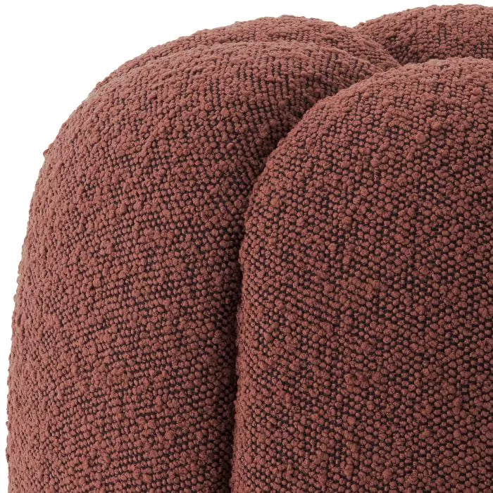 Taburet Orchanic Boucle Rouge 117110, Eichholtz