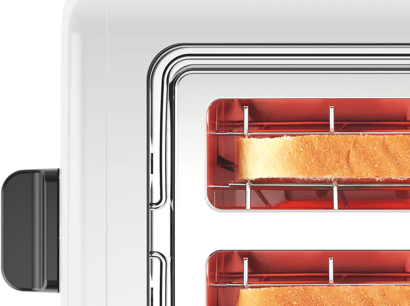 Prăjitor pâine compact DesignLine Alb TAT3P421, Bosch