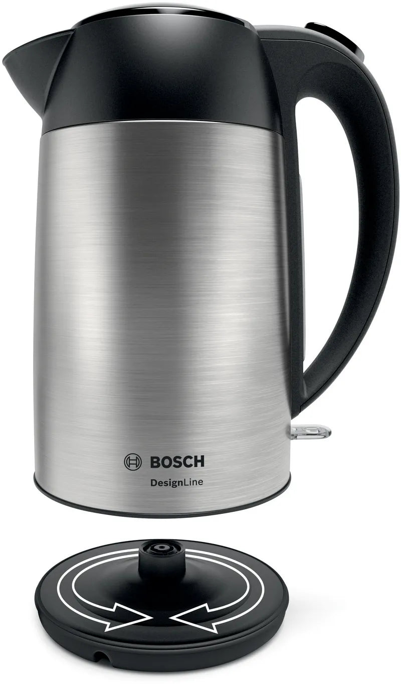 Fierbător de apă DesignLine Inox TWK3P420, Bosch