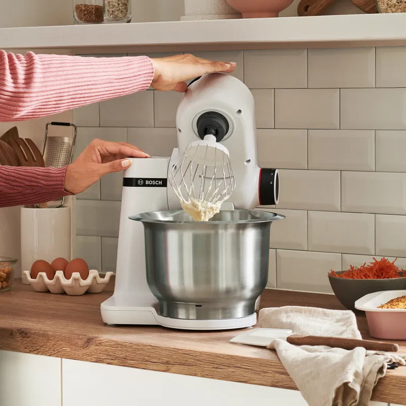 Seria 2 Robot de bucatarie MUM 700 W Alb, Alb MUMS2EW40, Bosch