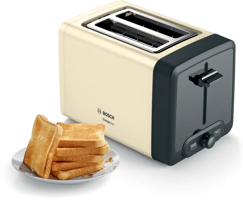 Prăjitor pâine compact DesignLine Beige TAT4P427, Bosch