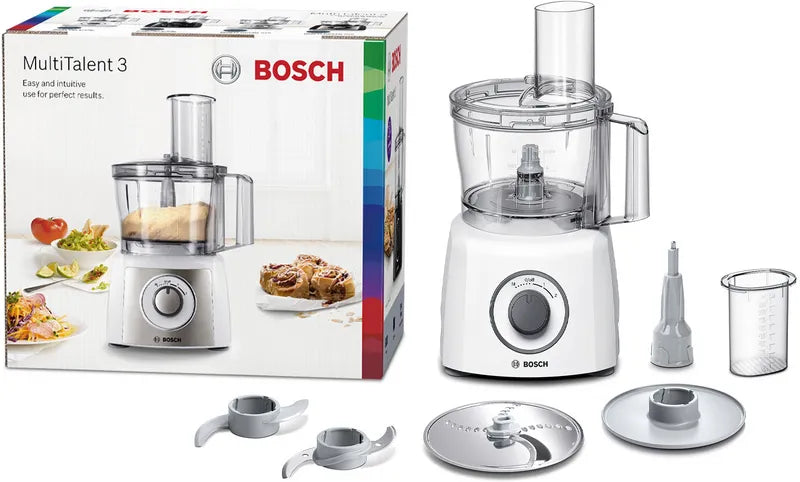 Robot de bucătărie MultiTalent 3 800 W Alb MCM3100W, Bosch