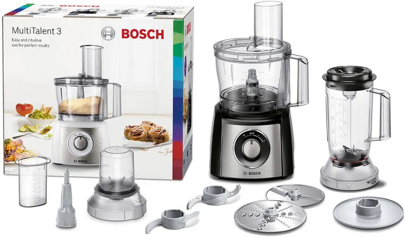 Robot de bucătărie MultiTalent 3 800 W Black MCM3501M, Bosch