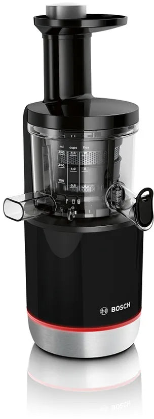 Storcator cu melc VitaExtract 150 W Black, Brushed stainless steel MESM731M, Bosch