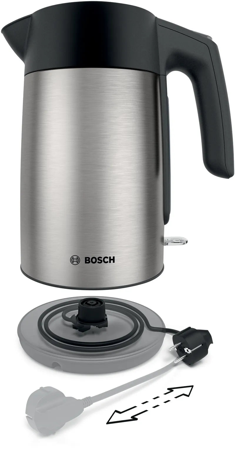 Fierbător de apă Inox TWK7L460, Bosch