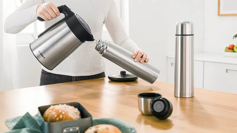 Fierbător de apă Inox TWK7L460, Bosch