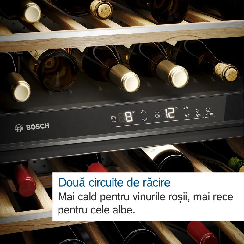 Seria 6 Răcitor de vin încorporabil 82 x 60 cm KUW21AHG0, Bosch