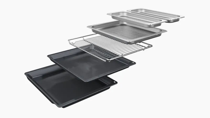 Cuptor încorporabil cu funcție de abur 60 x 60 cm Inox B64FS31N0, Neff