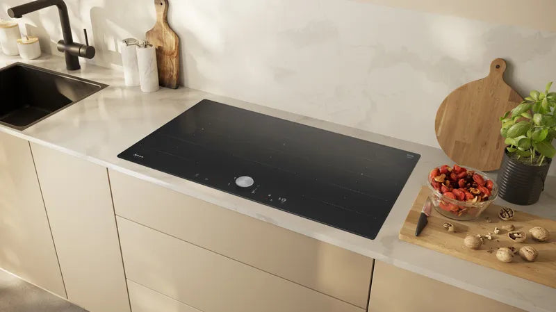 Plită cu inducție 90 cm Negru, T69PTX4L0, Neff