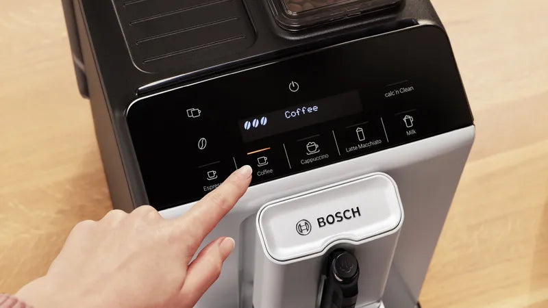 Espressor automat VeroCafe Silk Silver, Rezervor de apă detașabil TIE20301, Bosch