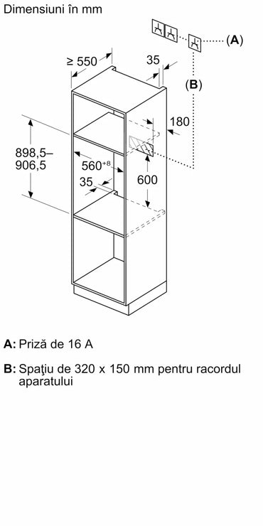 Seamless Combination cu Flex Design 90 cm Brushed bronze, pentru Cuptor compact dublu Z990BBY0, Neff