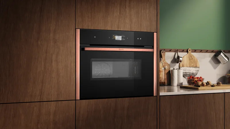 Cuptor compact multifuncțional cu opțiune de microunde, încorporabil 60 x 45 cm Flex Design C29MS3AY0, Neff