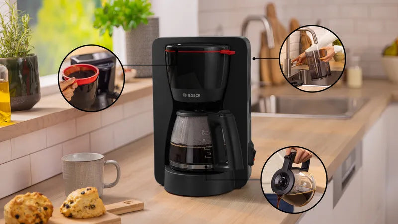 Cafetieră MyMoment Black TKA2M113, Bosch