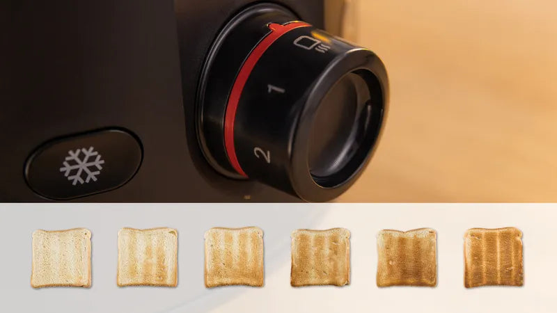 Prăjitor pâine compact MyMoment Black TAT2M123, Bosch