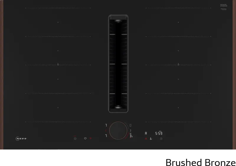 Plită pe inducție cu sistem de ventilare integrat 80 cm Flex Design V68YYX4C0, Neff
