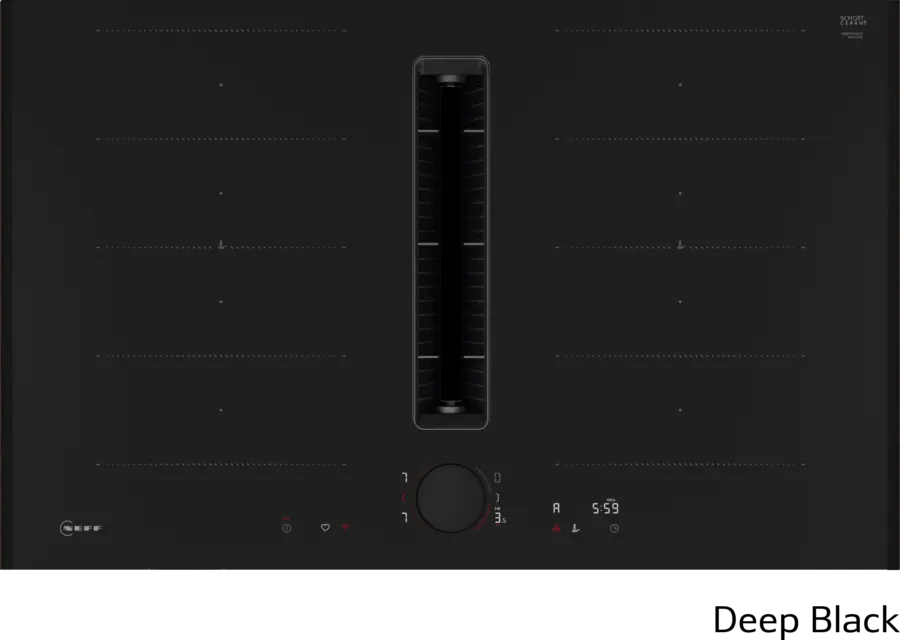 Plită pe inducție cu sistem de ventilare integrat 80 cm Flex Design V68YYX4C0, Neff