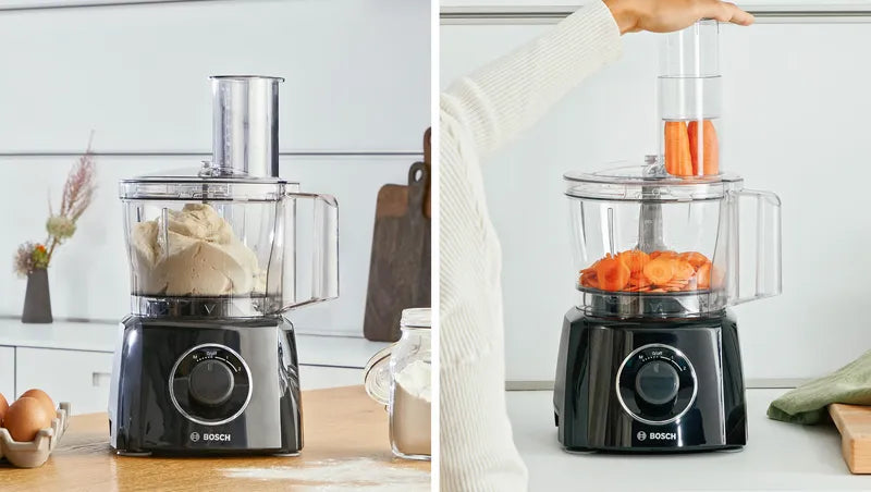 Robot de bucătărie MultiTalent 3 Plus 900 W Black, Brushed stainless steel MCM3PM386, Bosch