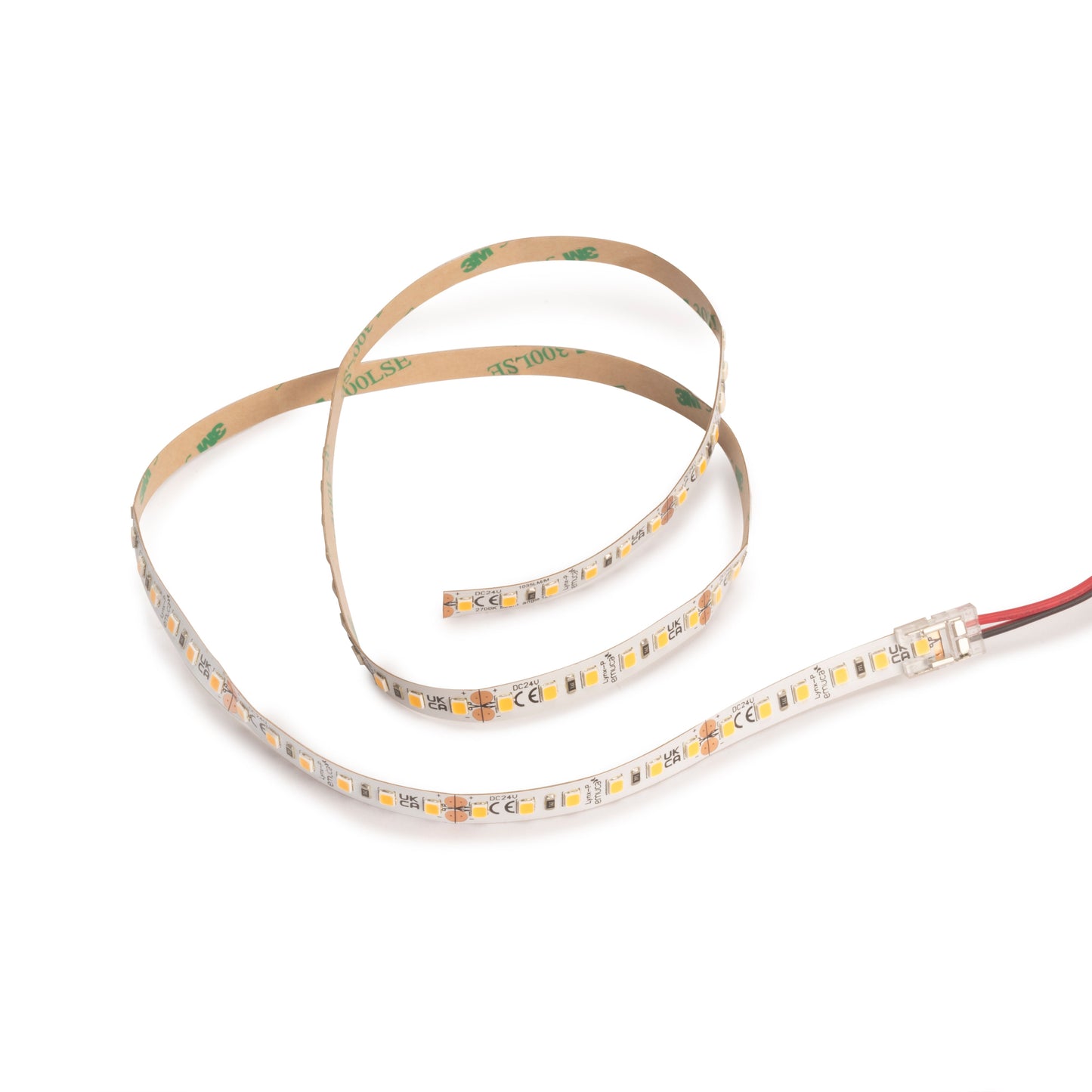 Bandă LED Lynx Premium 9,6W/m IP20 (12V DC), 10 m, 4.000 K, Plastic, Emuca