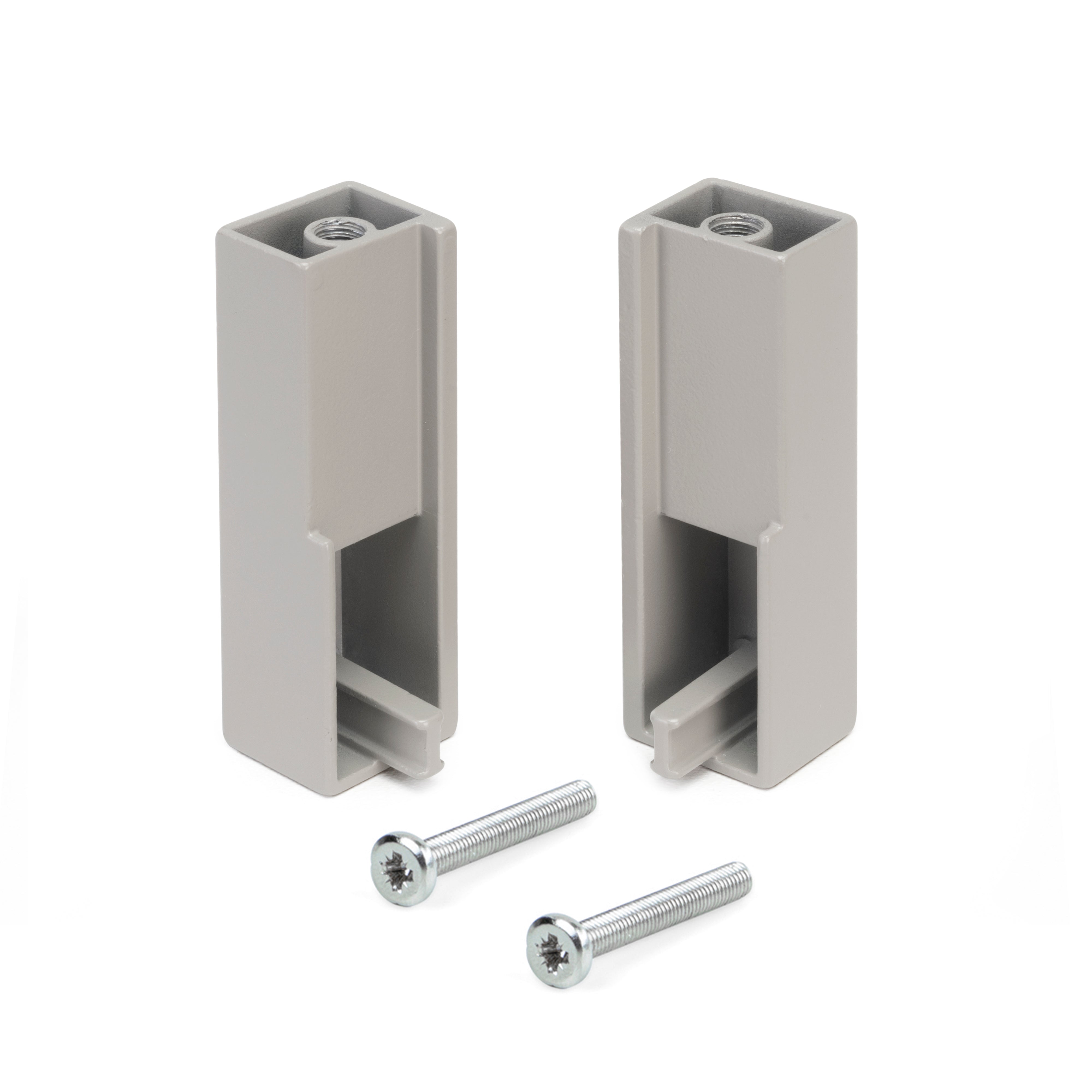 Set de suporturi pentru sine de dulap, Luxe, Emuca