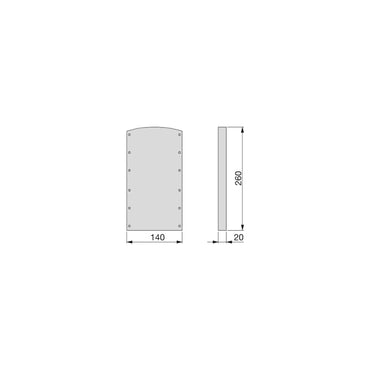 Set de placi laterale pentru sistemul Hang, Emuca