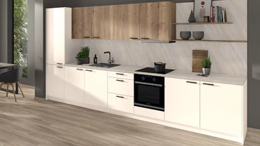 Blat de bucatarie 600mm EDC 24+, Piatra Calvia Gri Nisip, Egger