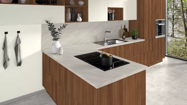 Blat de bucatarie 600mm EDC 24+, Piatra Calvia Gri, Egger