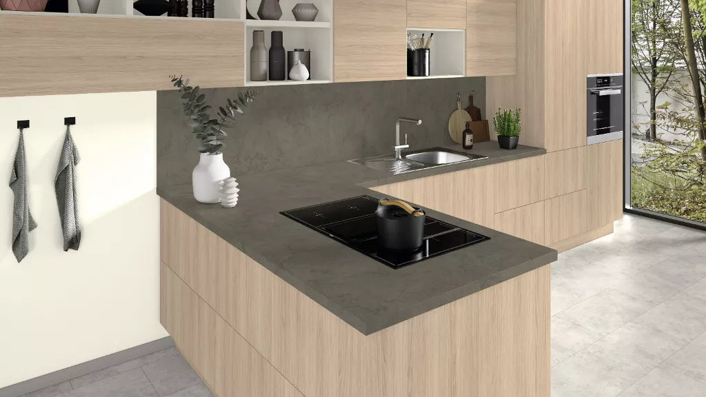 HPL Laminat ST12, Stejar Vicenza Deschis, Egger