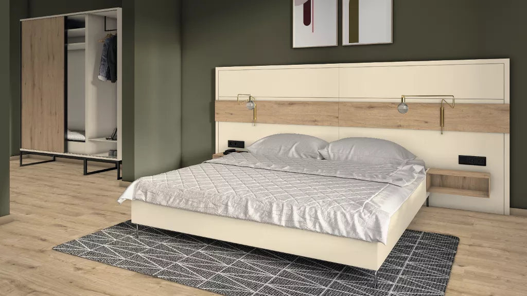 Panou spate Stejar Davenport Natur Deschis EDC 24+, Egger