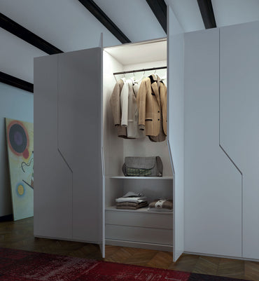 Corp de iluminat LED vertical/orizontal 600mm pentru dulap, Slim Corner Diviemme