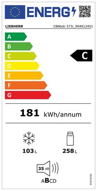 Frigider CBNbdc 573i Plus BioFresh NoFrost, Liebherr