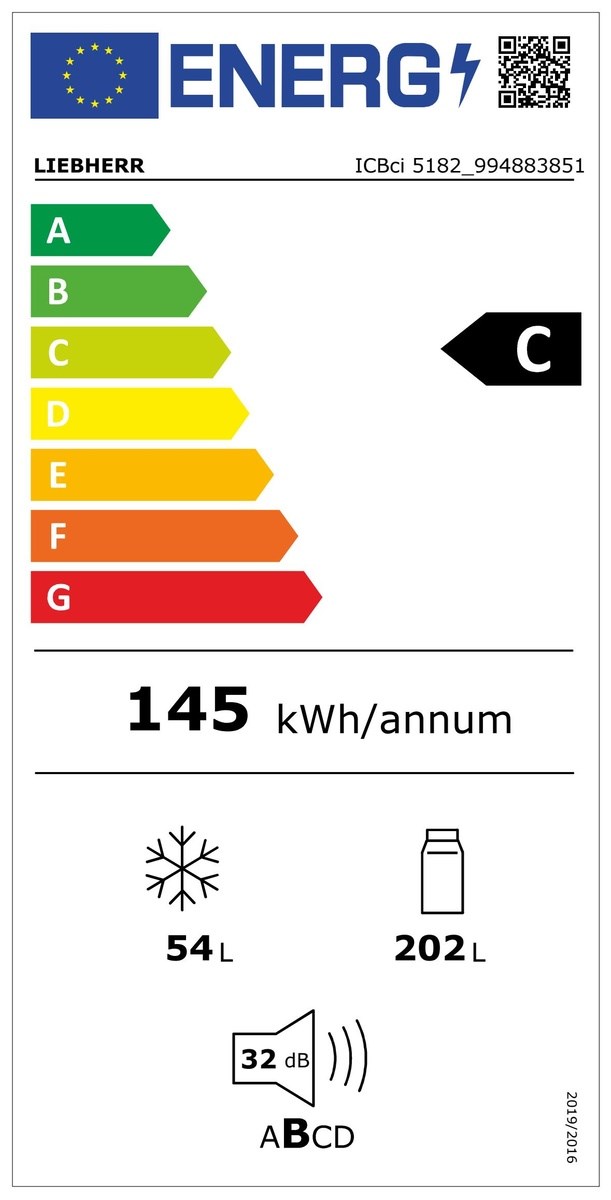 Combină frigorifică integrabilă cu BioFresh Professional și SmartFrost ICBci 5182, Liebherr