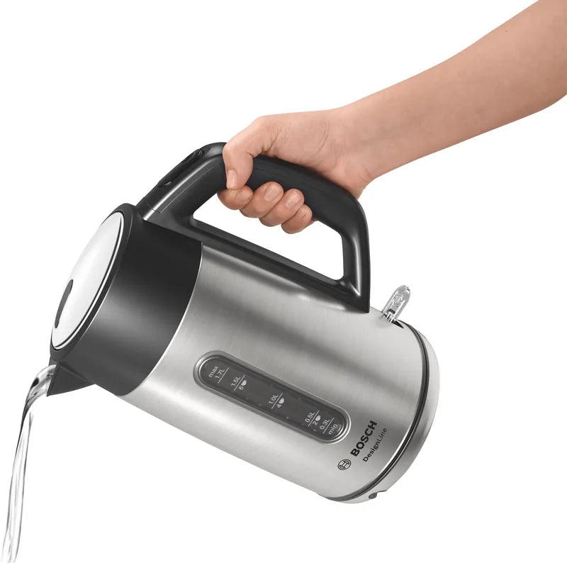 Fierbător de apă DesignLine Inox TWK4P440, Bosch