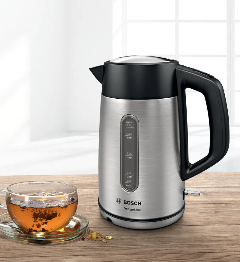 Fierbător de apă DesignLine Inox TWK4P440, Bosch