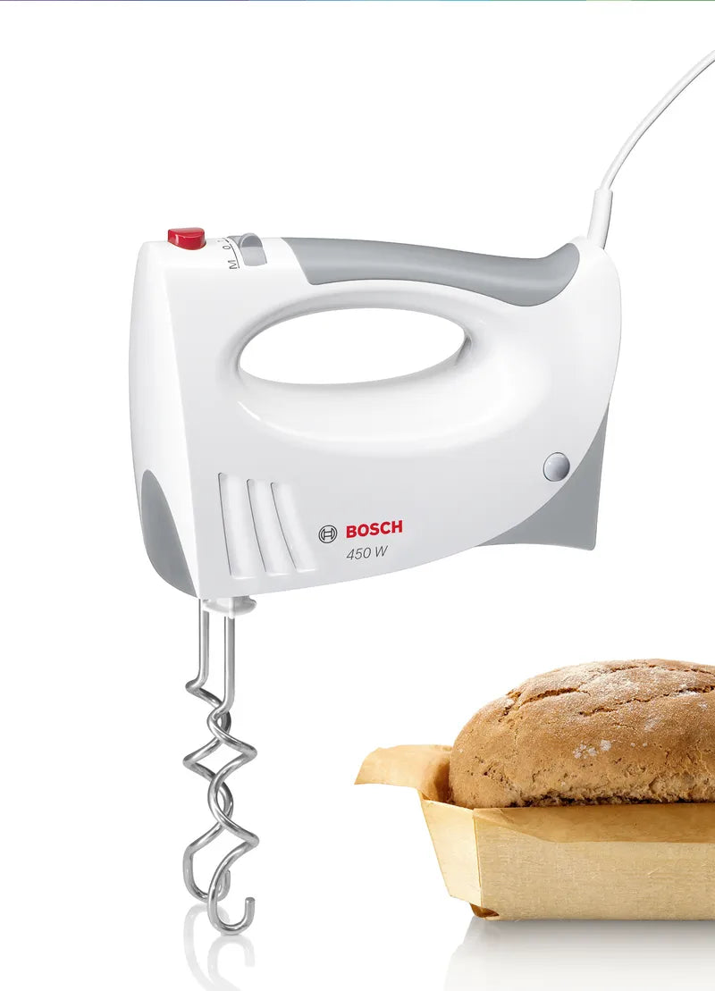 Mixer de mână 450 W Alb, gri MFQ3540, Bosch
