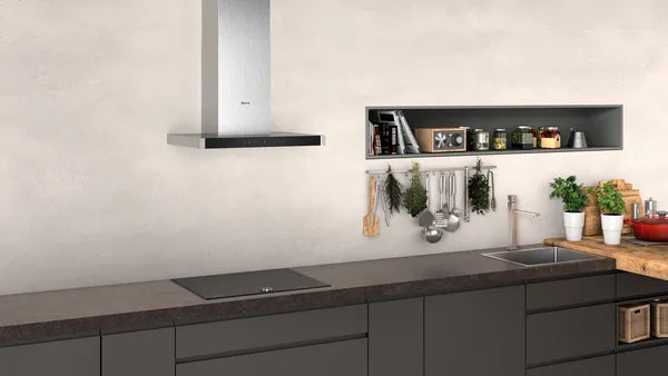 Hotă decorativă de perete 60 cm Inox D65BMP5N0, Neff