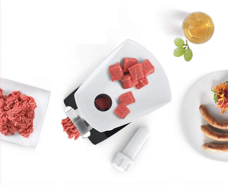 Tocător de carne CompactPower 2000 W Alb, Negru MFW3X17B, Bosch