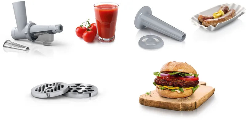 Tocător de carne SmartPower 1500 W Alb, Alb MFW2515W, Bosch
