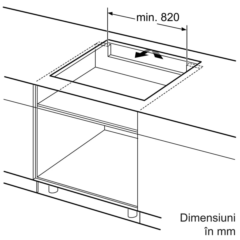 Plită cu inducție 90 cm Negru, T69PTX4L0, Neff