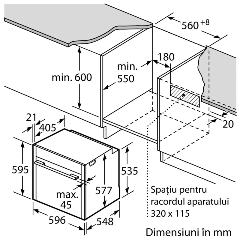 Cuptor multifuncțional, încorporabil 60 x 60 cm Inox B24CR71N0, Neff