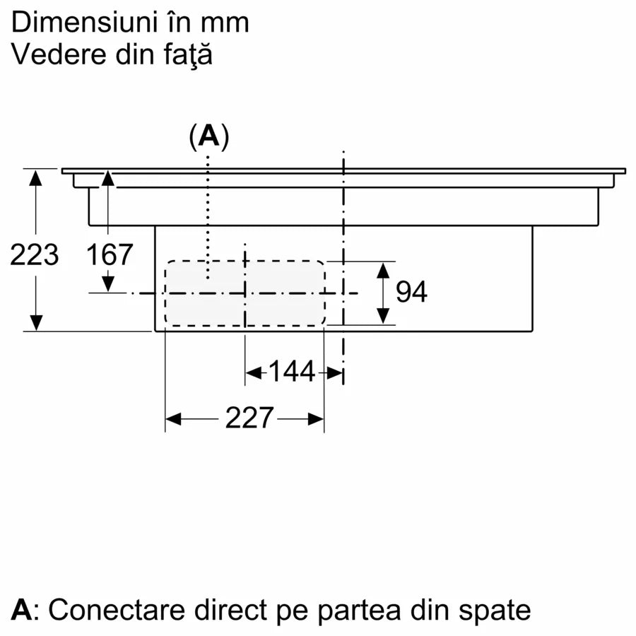 Plită pe inducție cu sistem de ventilare integrat 80 cm Flex Design V68YYX4C0, Neff