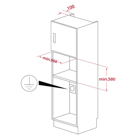 Cuptor cu microunde incorporabil ML 8200 BIS WH, Teka