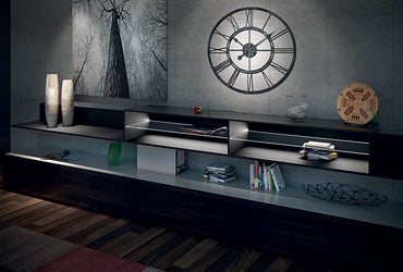 Profil LED pentru rafturi din sticla, 406mm , New Edge Clip Diviemme (BF)