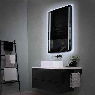 Oglinda LED verticala cu lumina LED rece Gama Minimal Model 7 cu buton touch - Reyze