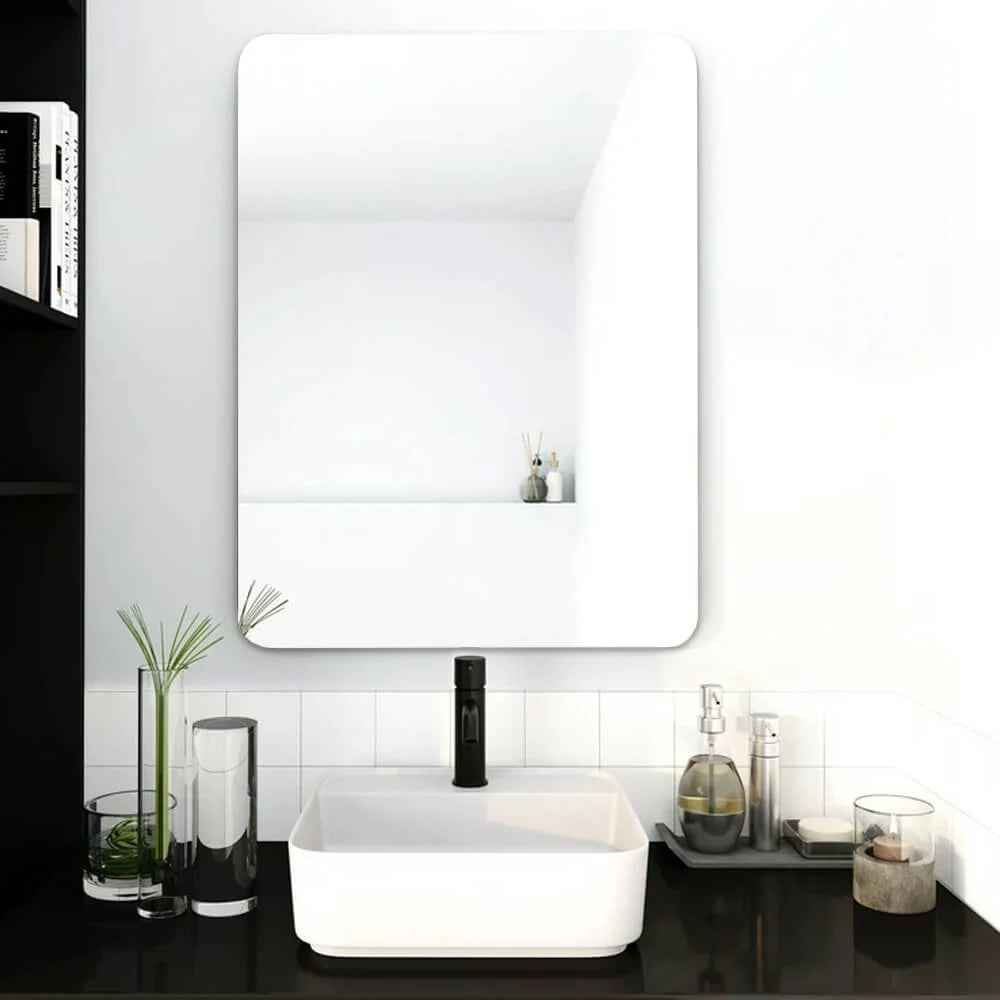 Oglinda simpla luft 10 mm Verticala colturi rotunjite R85 mm, Reyze