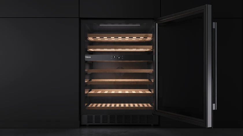 Refrigerator de vinuri free-standing RVU 20046 GBK, Teka