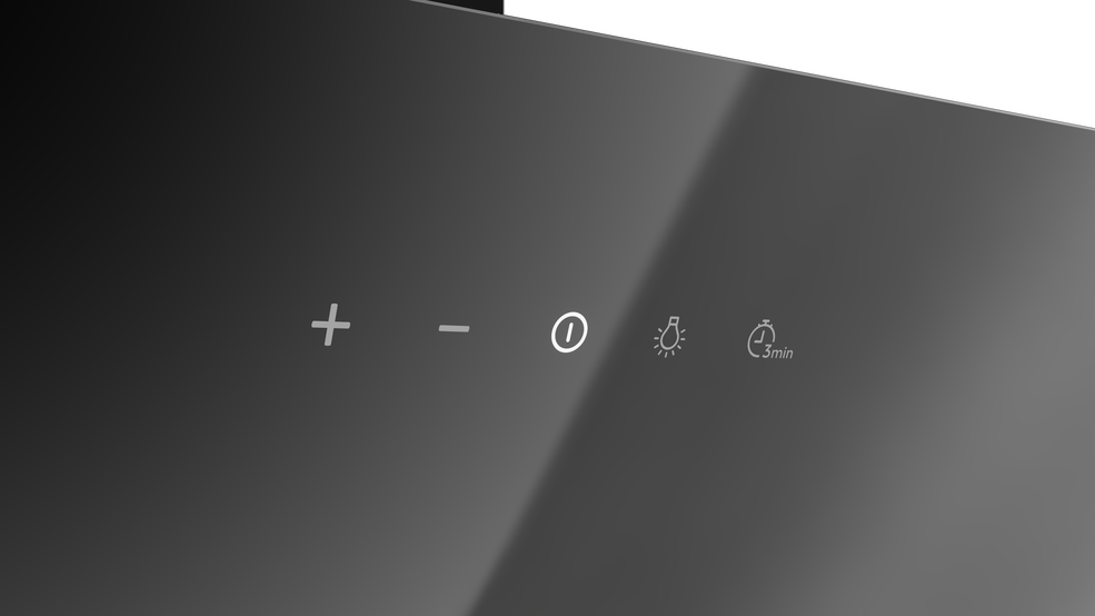 Hota decorativa DVN 94030 BK 90 cm, Teka