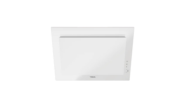 Hotă şemineu 60 cm cu design vertical, paravan din sticlă, Teka DVT 68660 TBS