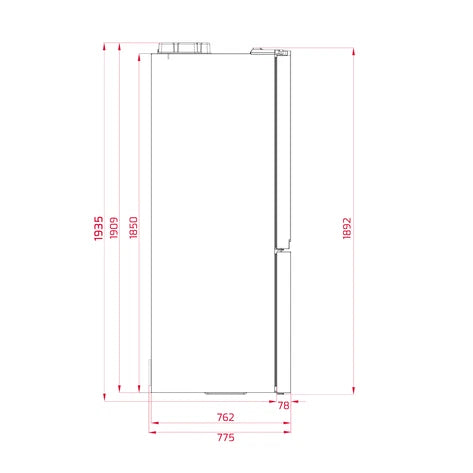 Combină frigorifică Free Standing RMF 77920 EU SS, Teka
